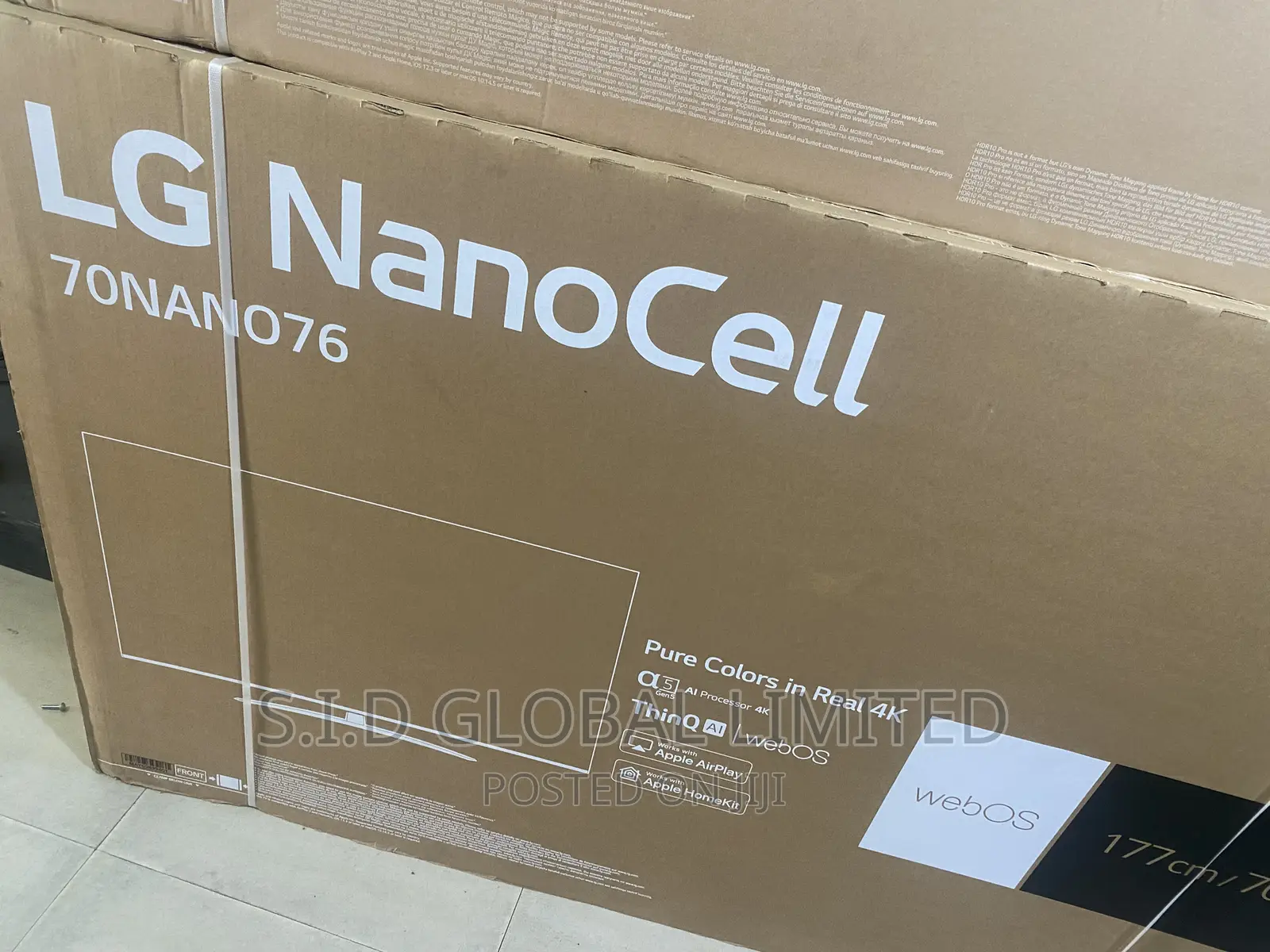 Give Away Price LG Nanocell 70NANO763 UHD Smart TV Wi-Fi