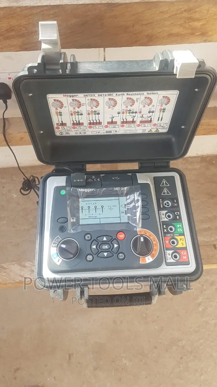 Megger Det2/3 Kit 330ft Ground Tester (100m)