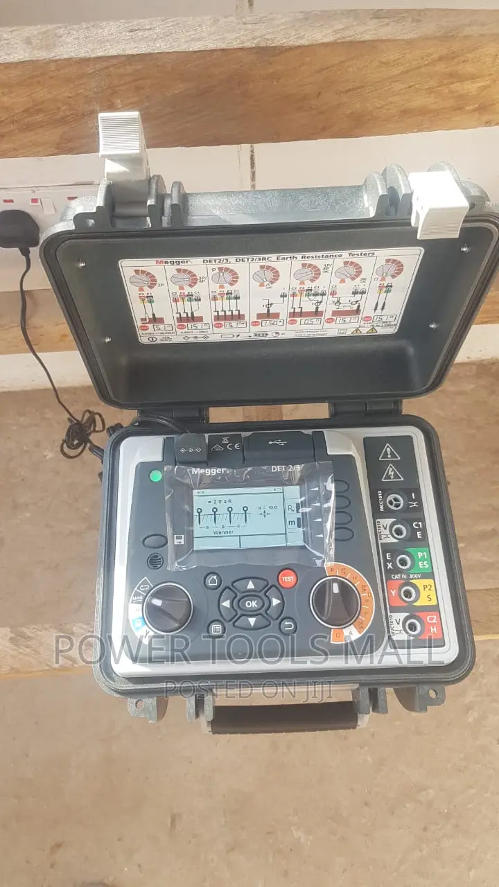 Megger Det2/3 Kit 330ft Ground Tester (100m)
