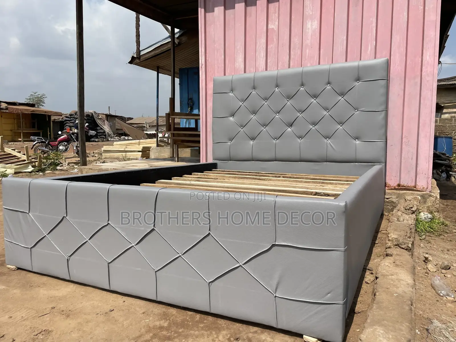 Foreign Double Bedframe 60x80 Very Strong And Neat