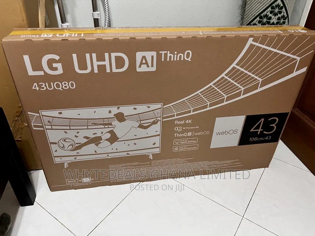 43” LG Uhd Smart Ai Voice-Control-Magic Remote Slim 2024