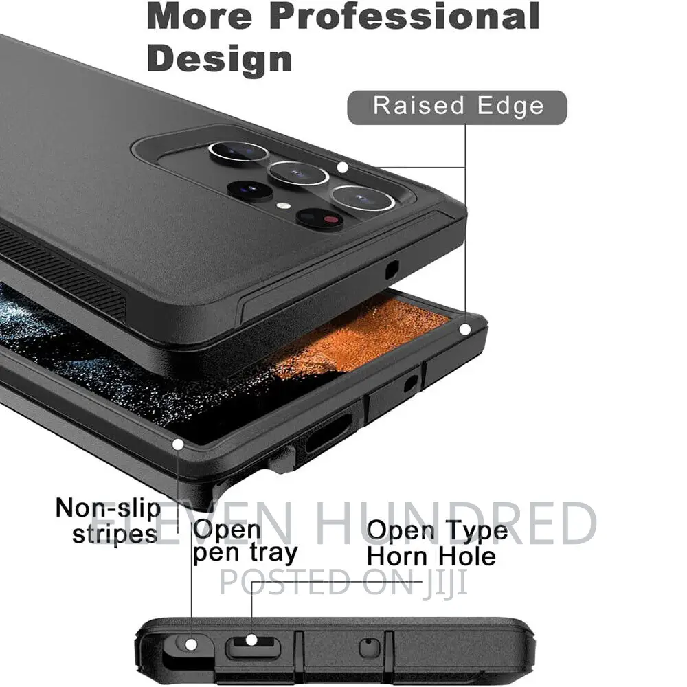 Samsung S24 S23 S22 S21 Defender Case Cover Belt