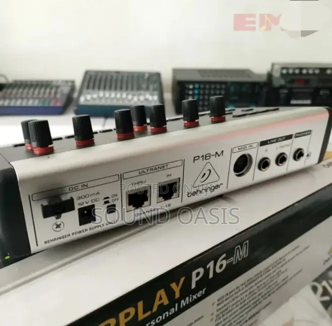 Behringer Powerplay P16-M 16-Channel Digital Personal Mixer