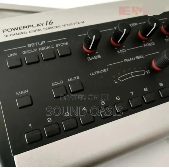 Behringer Powerplay P16-M 16-Channel Digital Personal Mixer