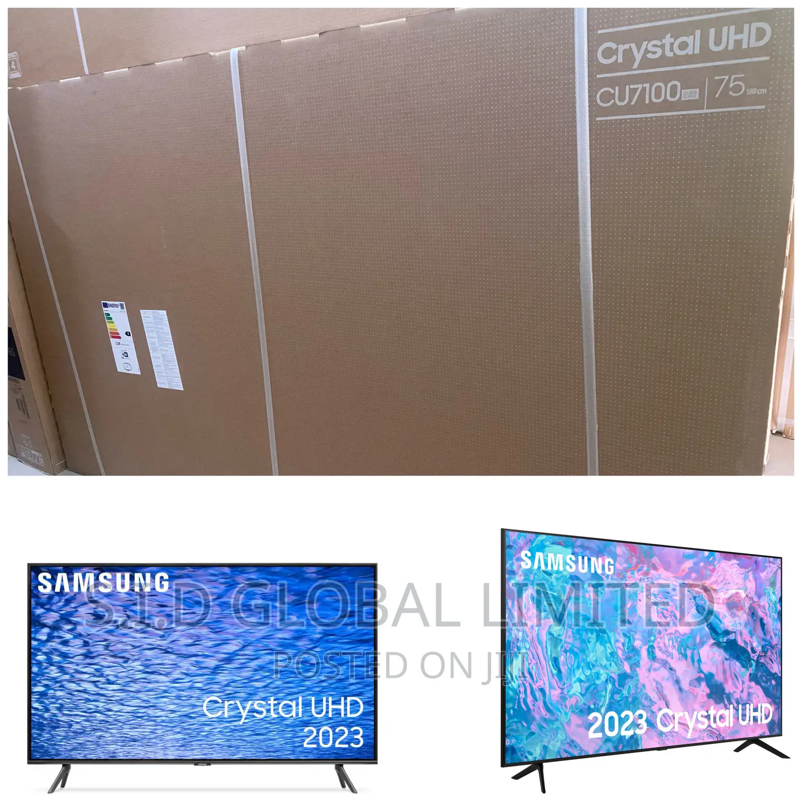 Latest Samsung 75” UHD Smart Tv HDR10+ Netflix Apple TV