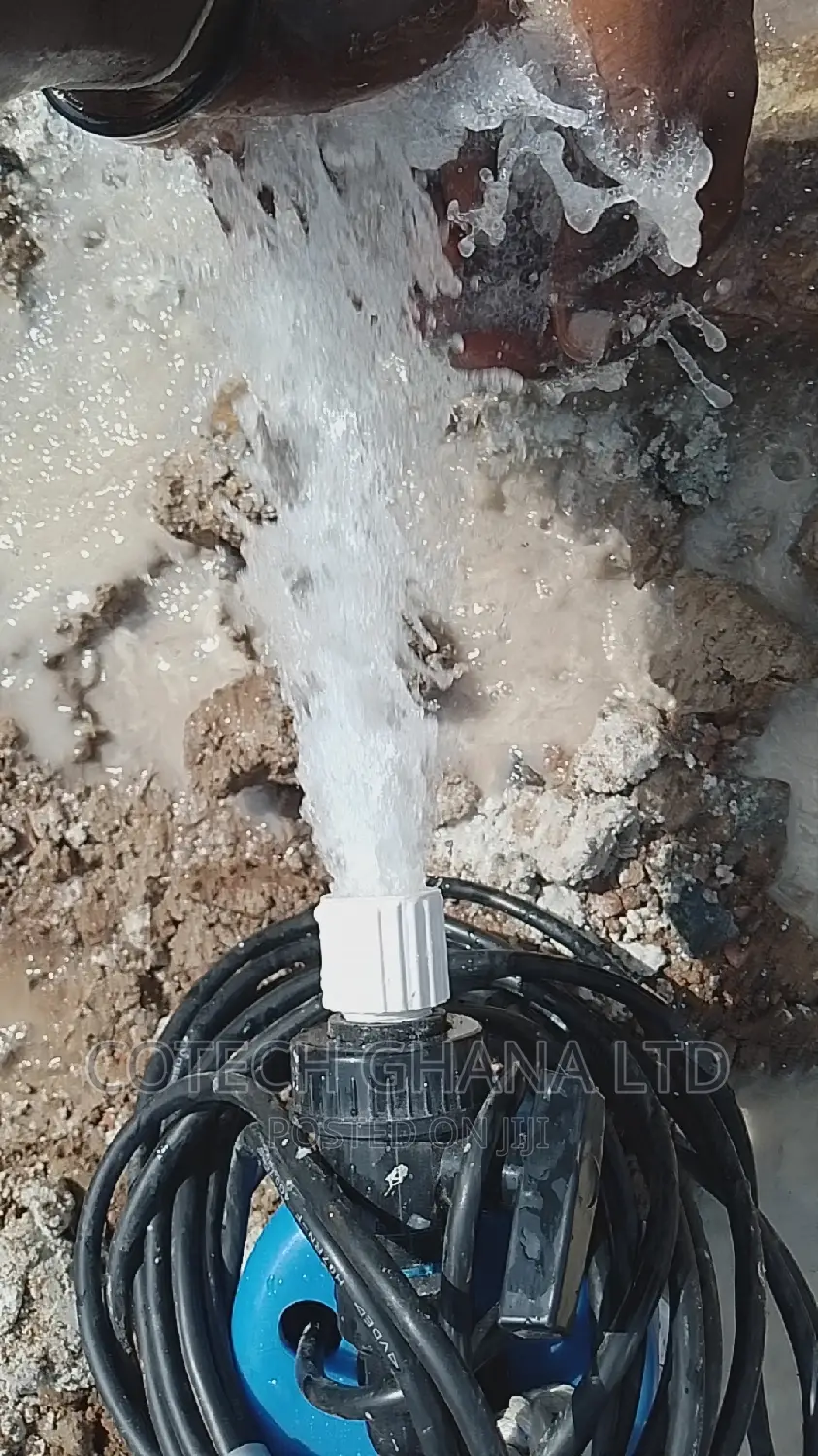 Mankesem and Cape Coast Borehole Drilling
