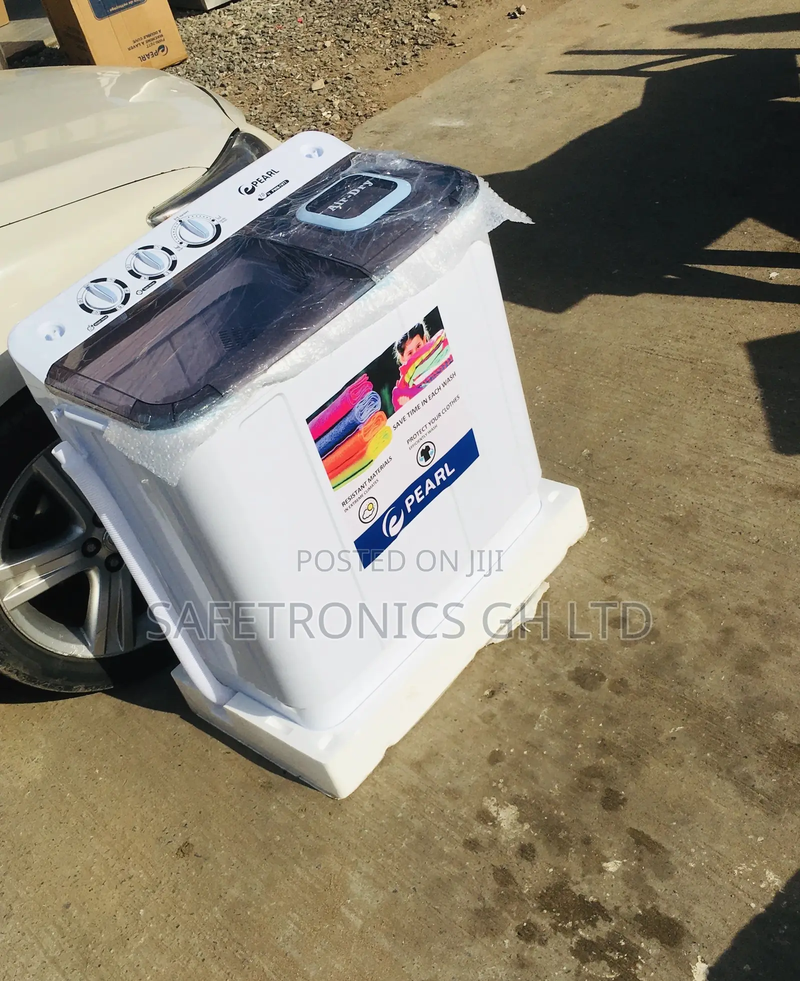Pearl Washingmachine 12kg Semiautomatic Electric Topload