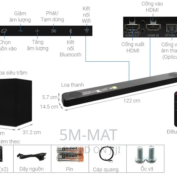 Lg Sp9a 5.1.2 Channel 520w Sound Bar With Dolby Atmos