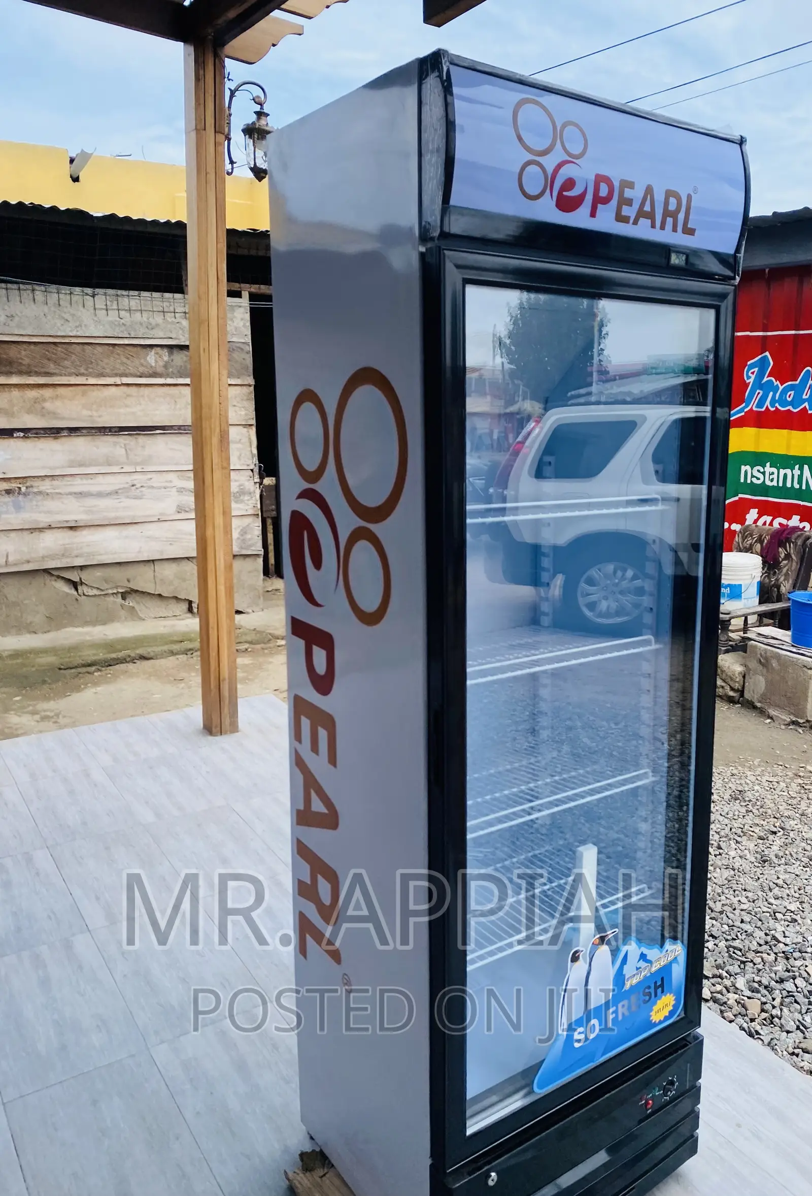 Newly in Stock Pearl PVC-1271 Door Electric Beverage Cooler