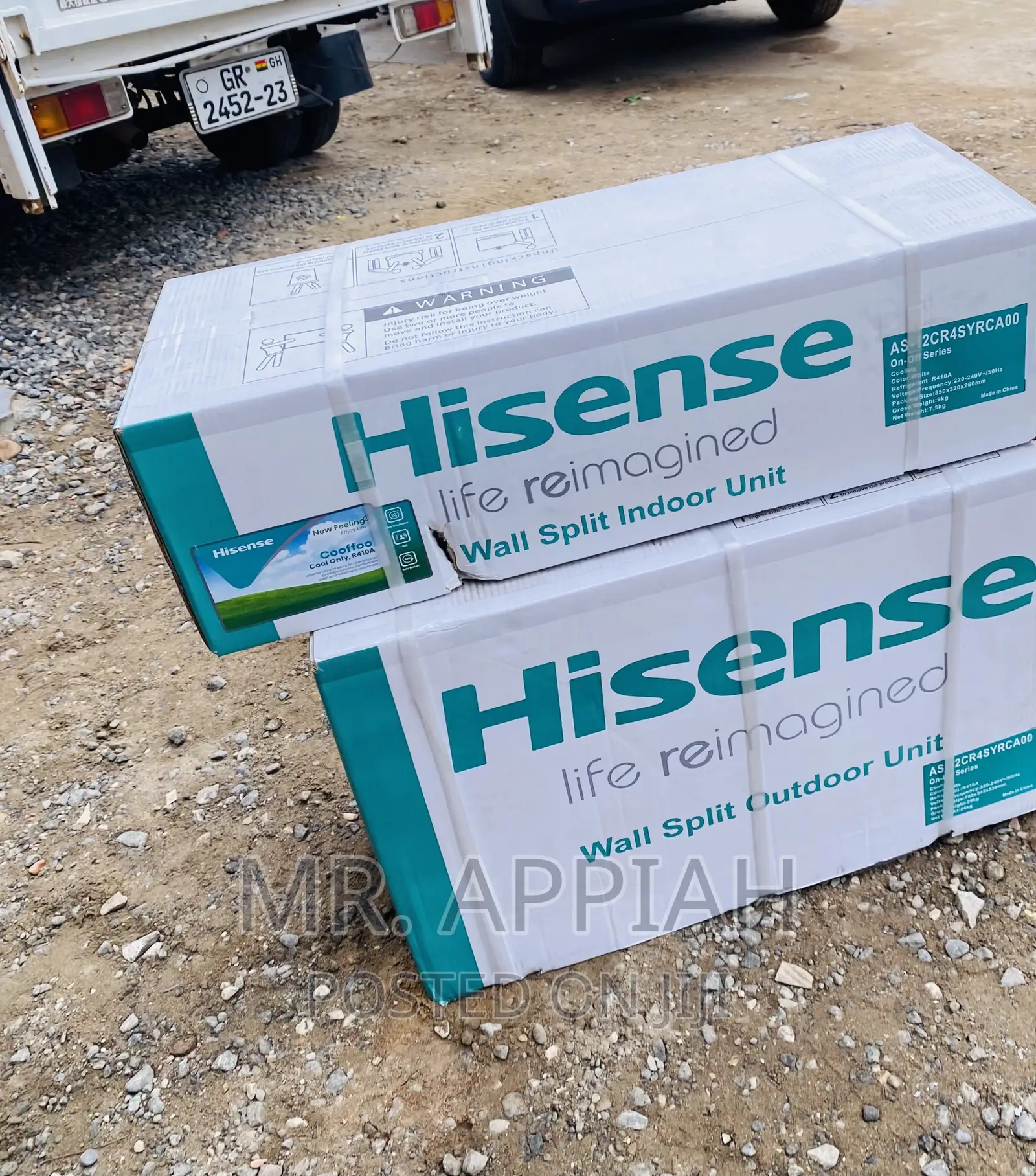 Shop Quality Hisense 1.5hp Split Type Electric Ac(White).
