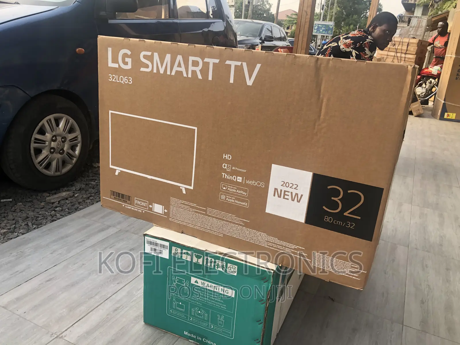Powerful Picture LG 32'' LQ630 HD Smart TV Webos Thinq AI