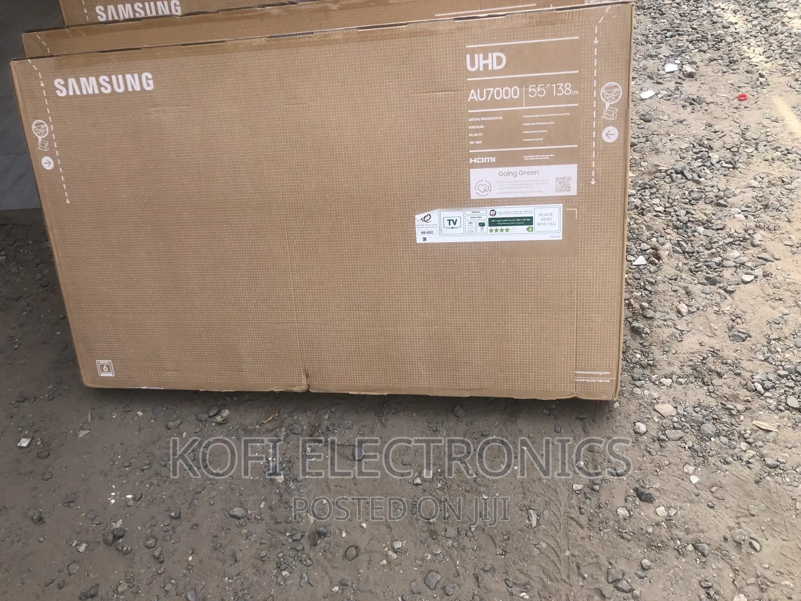 Smart Powered by Tizen Samsung 55AU7000 55′′ UHD Smart TV
