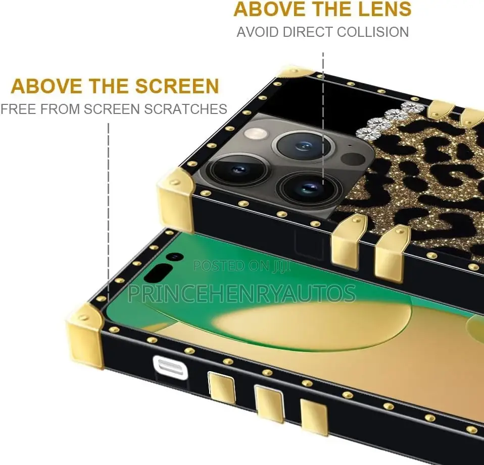 DAIZAG Glitter Leopard Diamond Case for iPhone 14 Pro Max