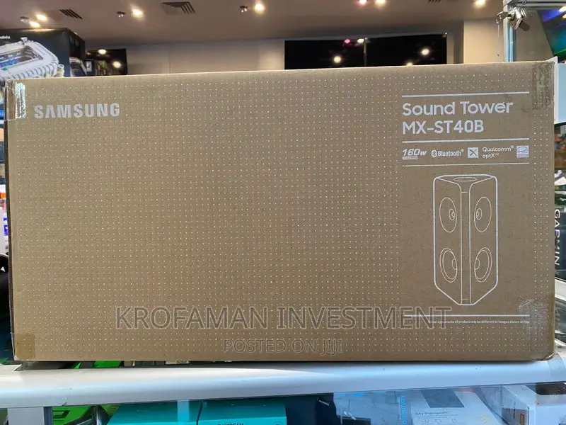 Samsung Mx-St40b Sound Tower High Power Audio 160w (2022)