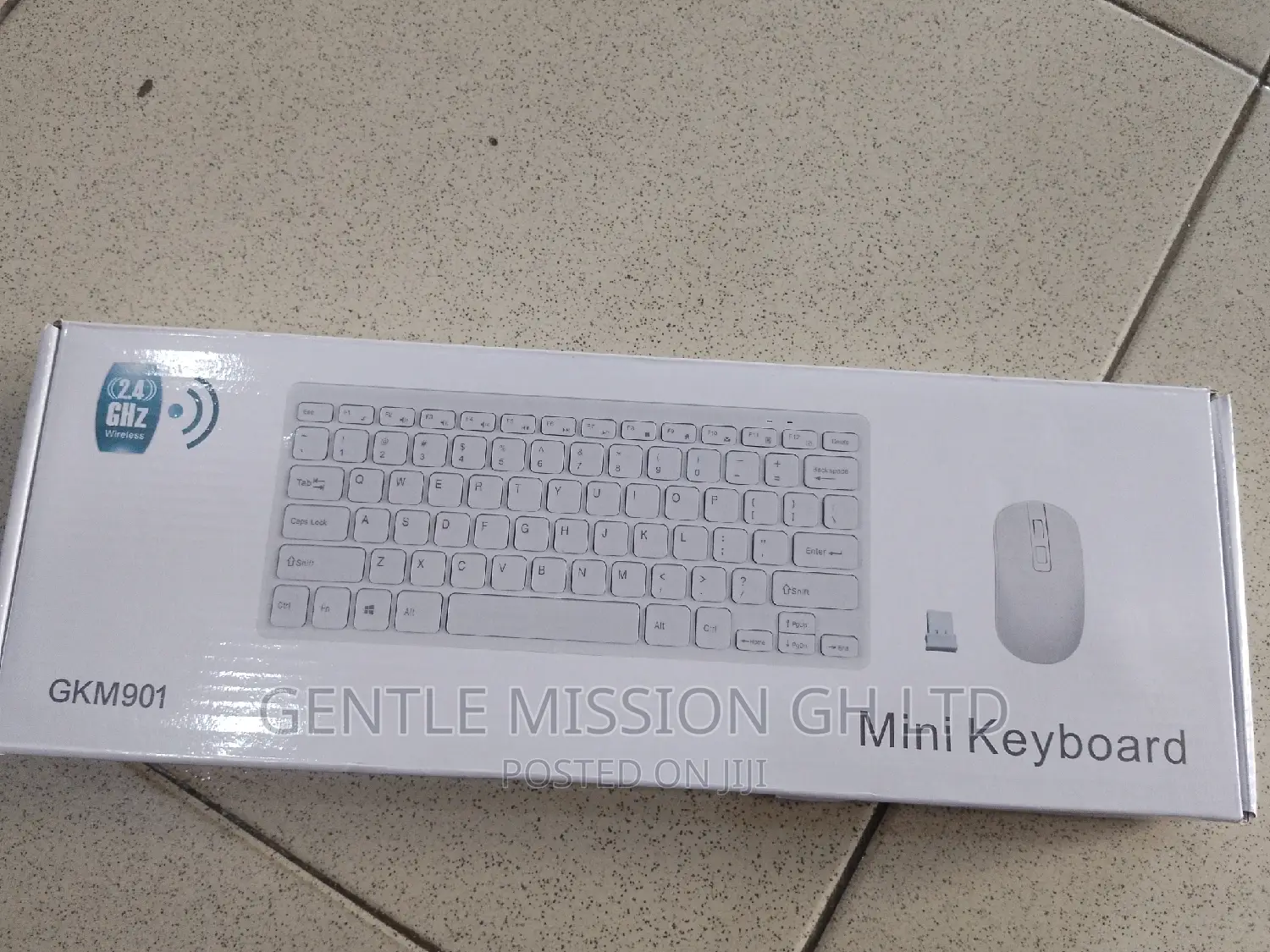Mini Wireless Keyboard and Mouse