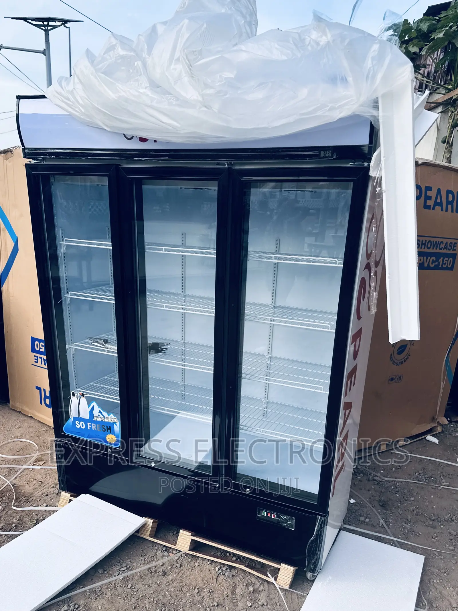Adjustable Temperature PVC-150 Fridge Display