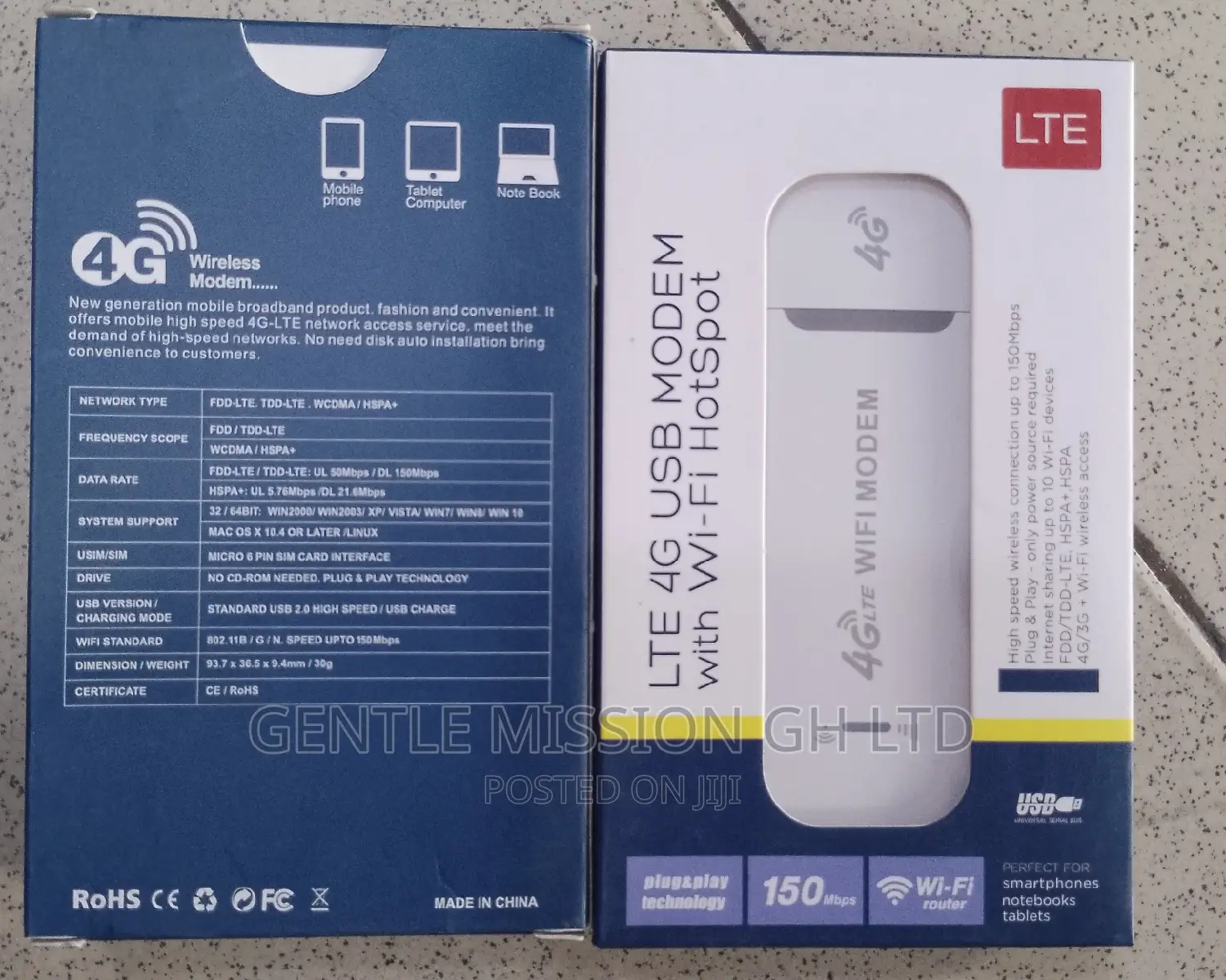 USB Wi-Fi Modem 3in1