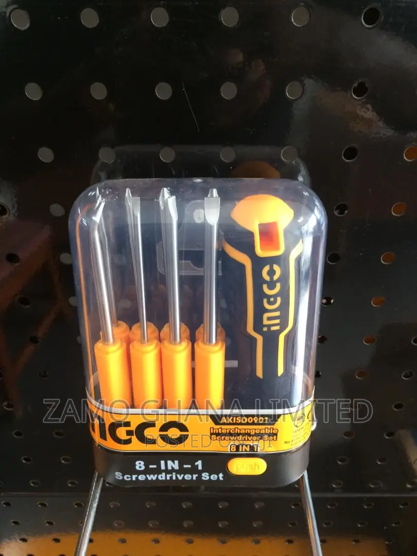 Screwdriver Set (8 in 1) - Akisd0901