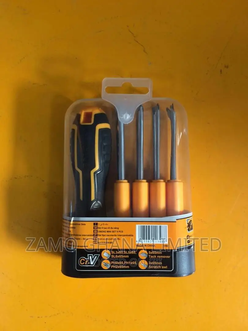 Screwdriver Set (8 in 1) - Akisd0901