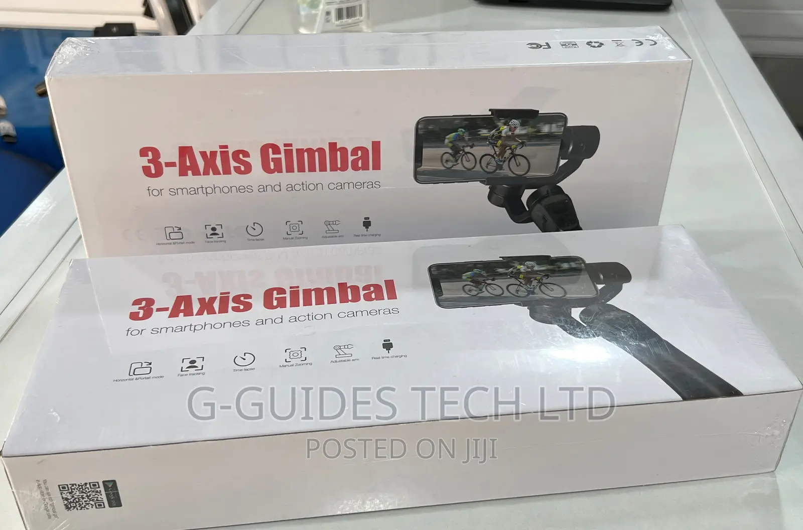 3-axis Gimbal Stabilizer For Smartphones And Action Cameras