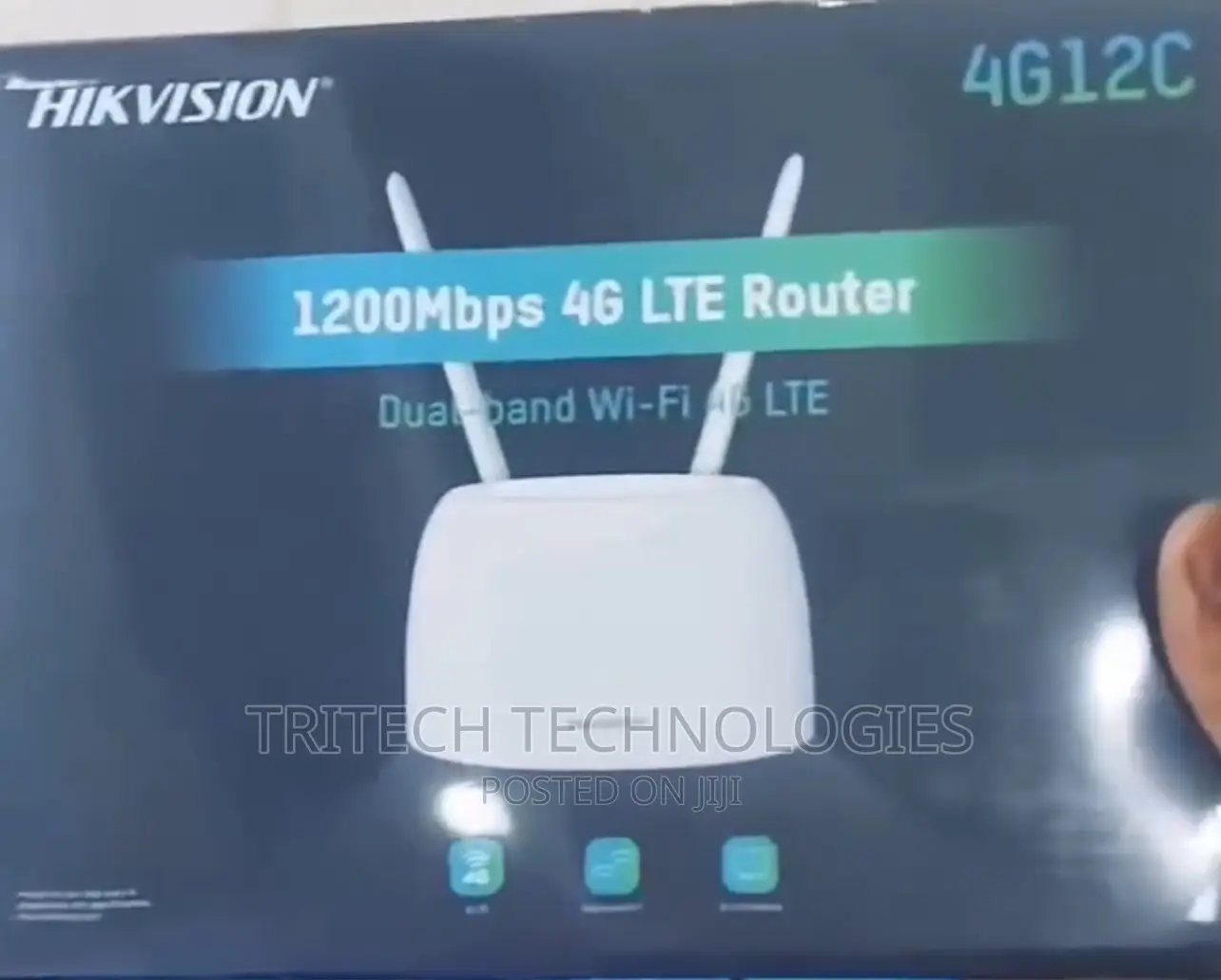 Hikvision 4g Sim Router Ds-3wr4g12c Ac1200 W/L Router