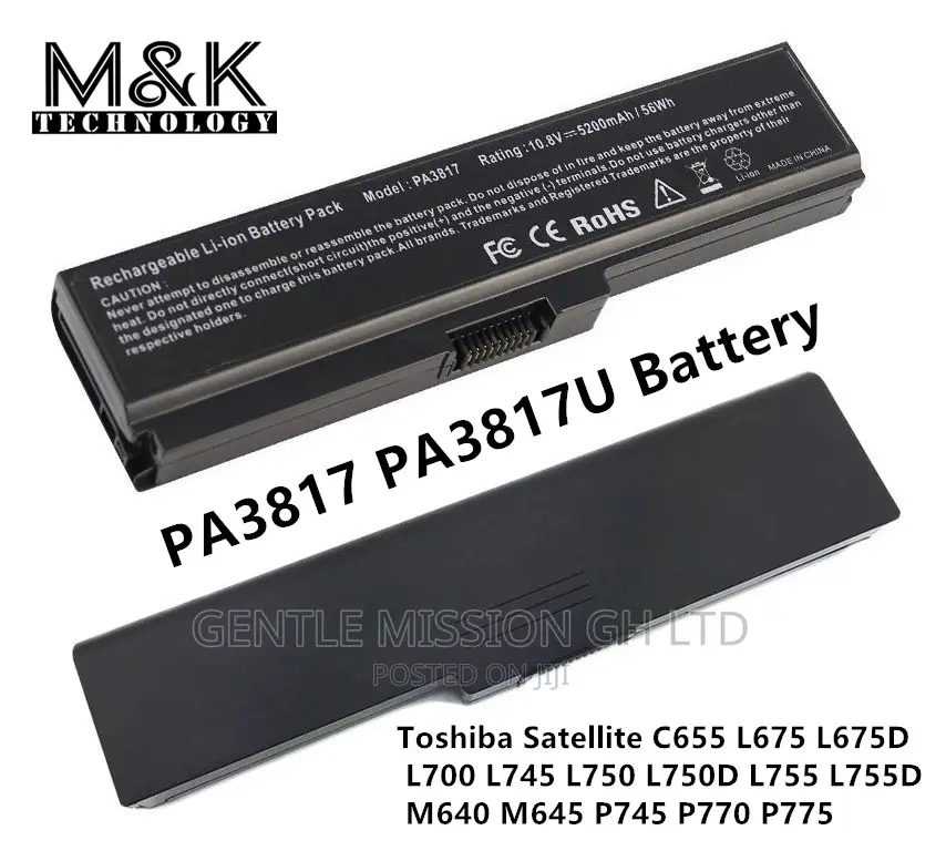 Toshiba Satellite Battery( 3817)