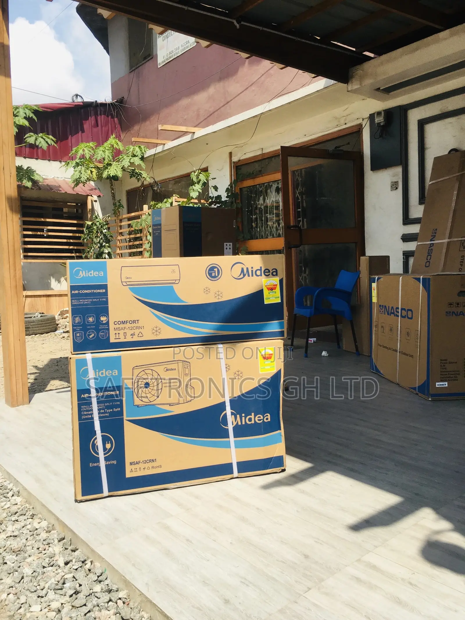 1.5hp Split R410 Gas White Electric Midea Airconditioner