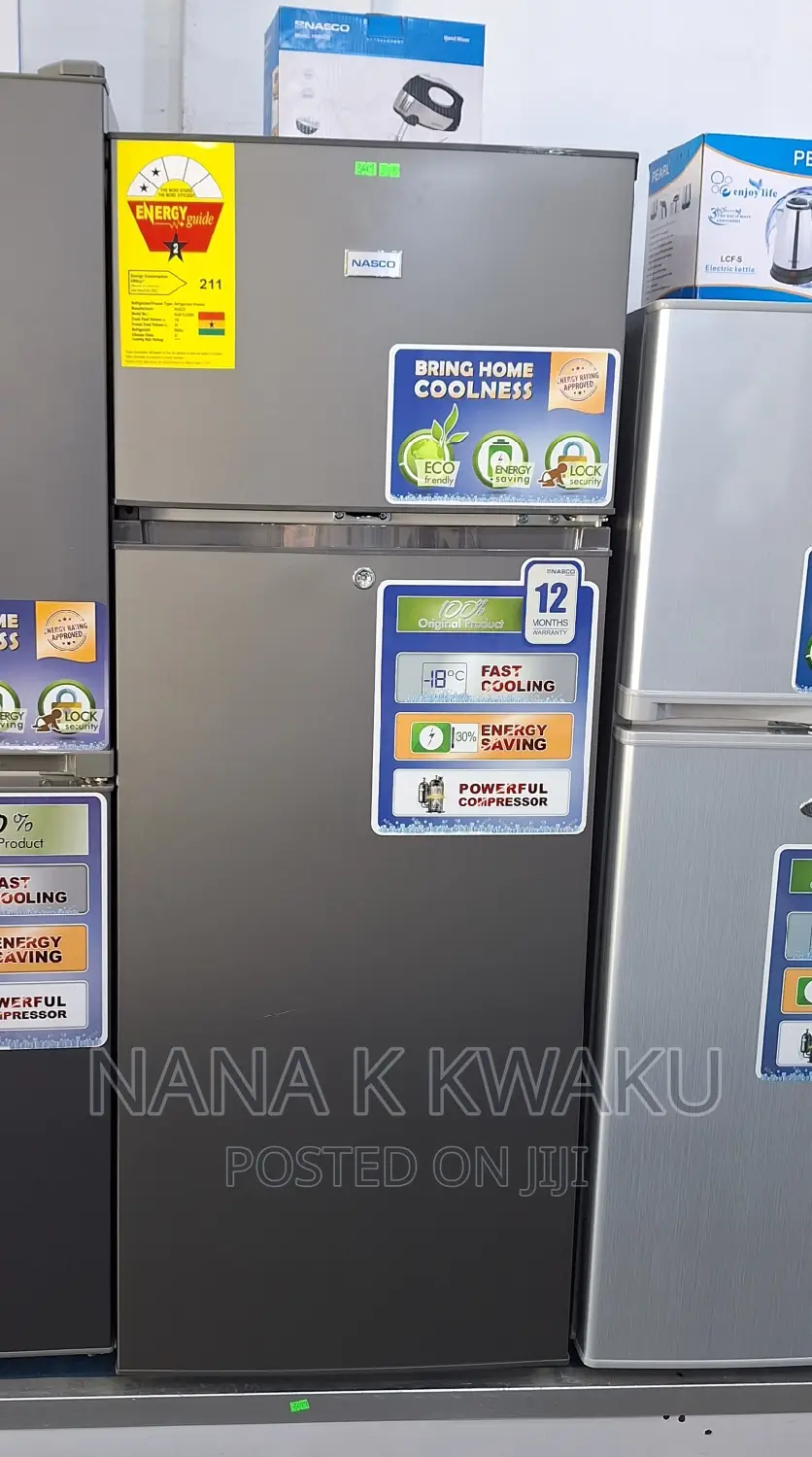 Top_nasco 200litres Fridge With Top Freezer