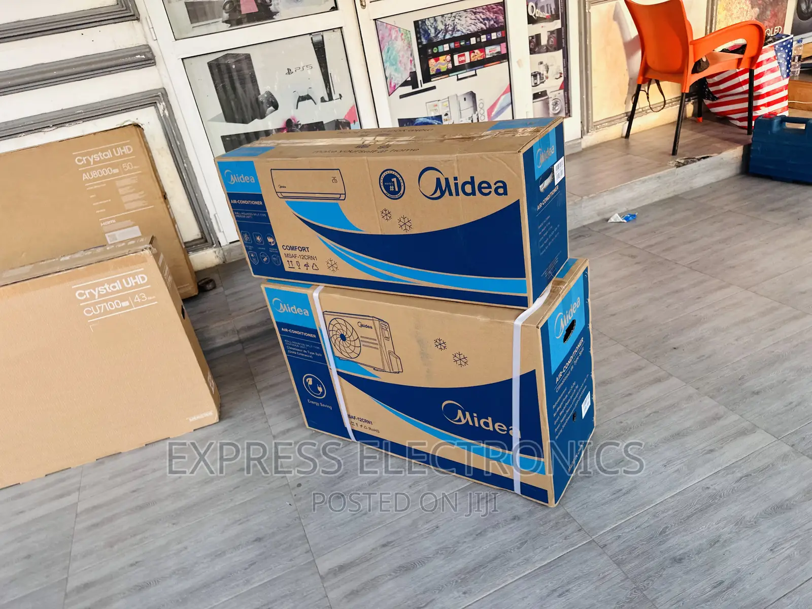 Midea Slip R410 Gas 1.5hp White <<