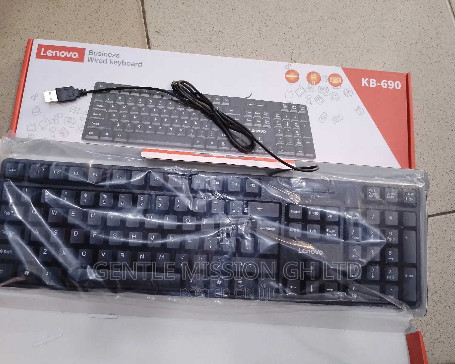 Lenovo Usb Keyboard (Kb-690)