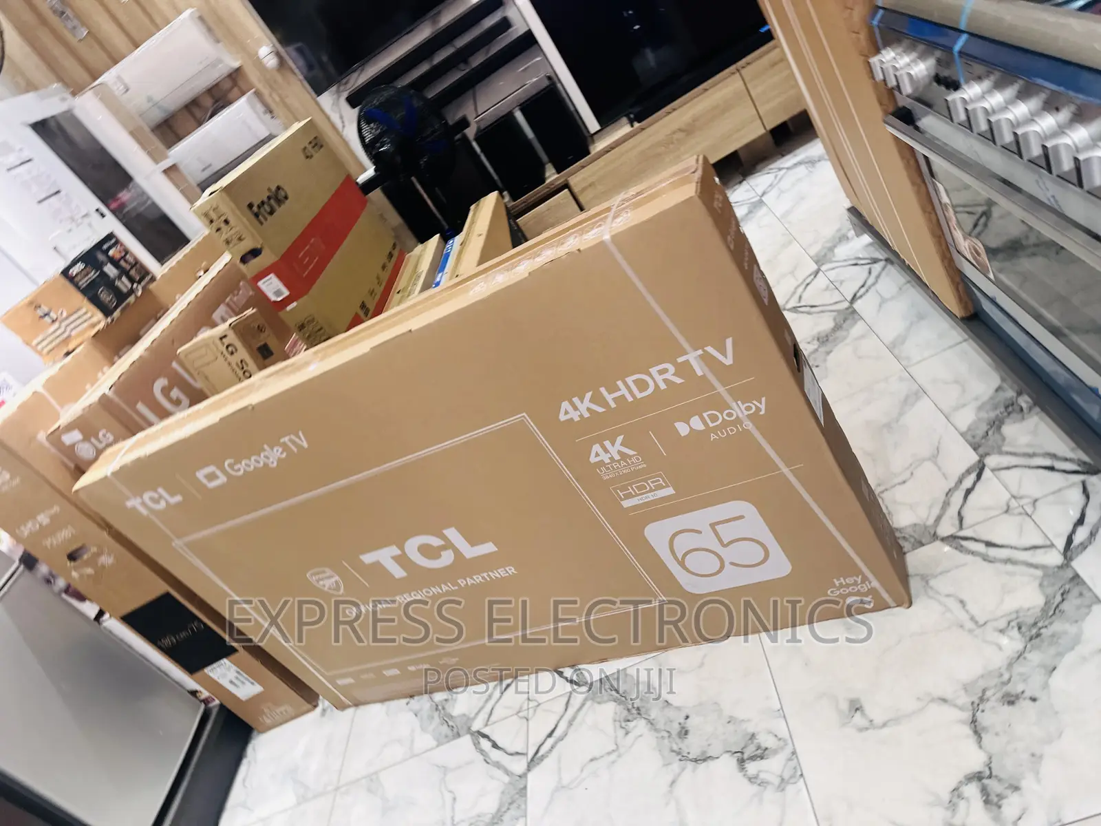 Very Less Expensive Uhd Smart Android TCL 65”P635