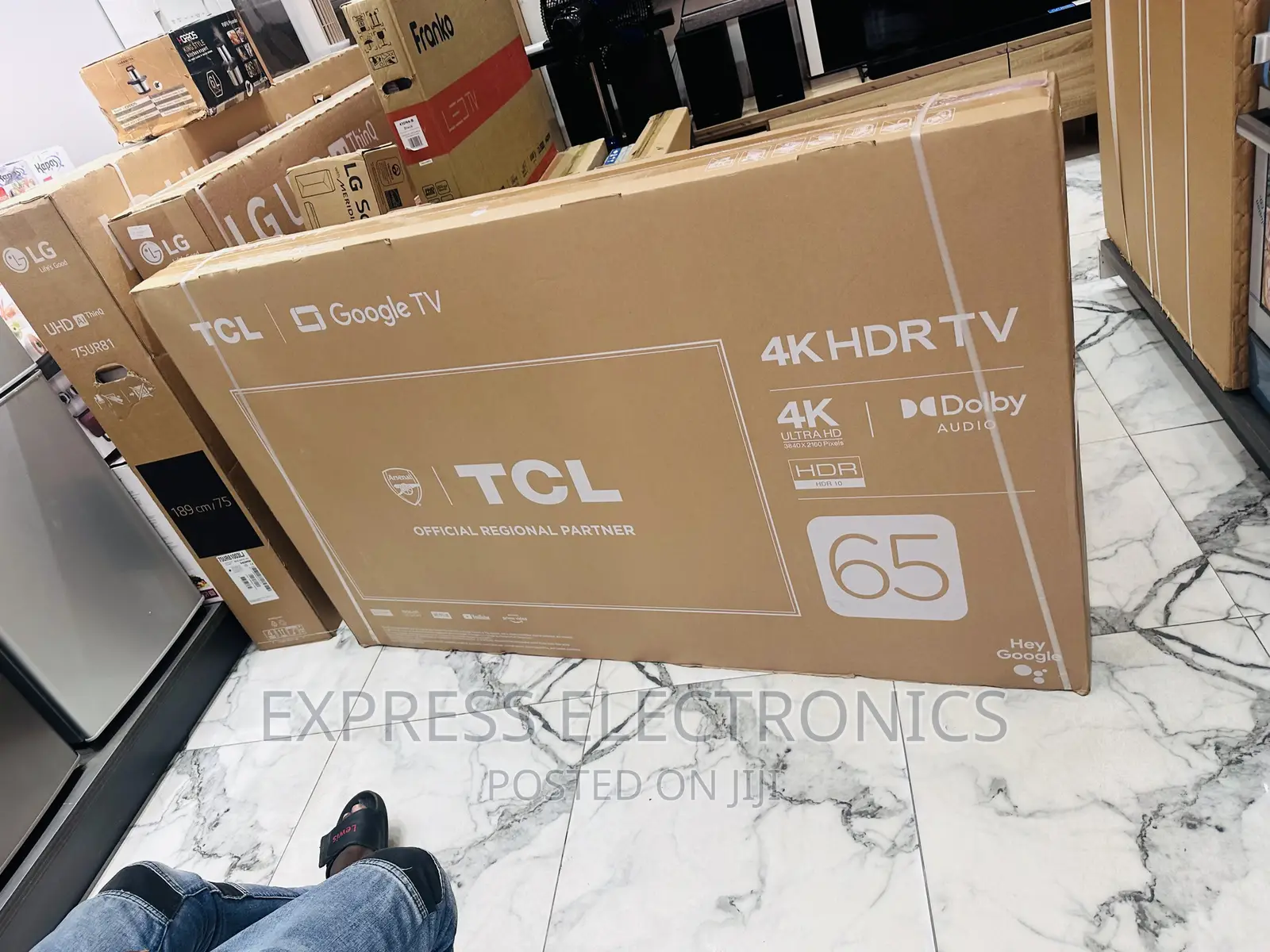 True Cinema Experience Uhd Smart TCL 65”P635