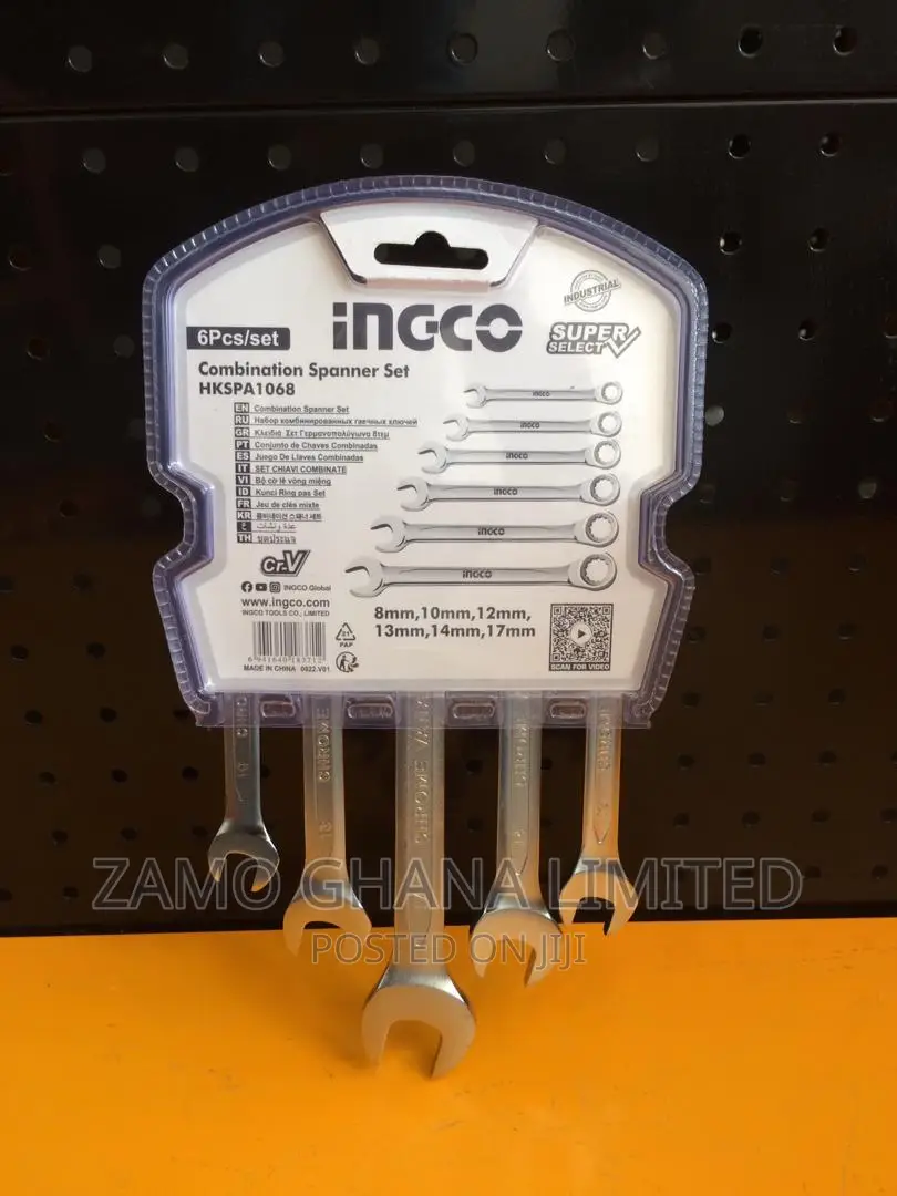 Combination Spanner Set (8-17mm) - Hkspa1068