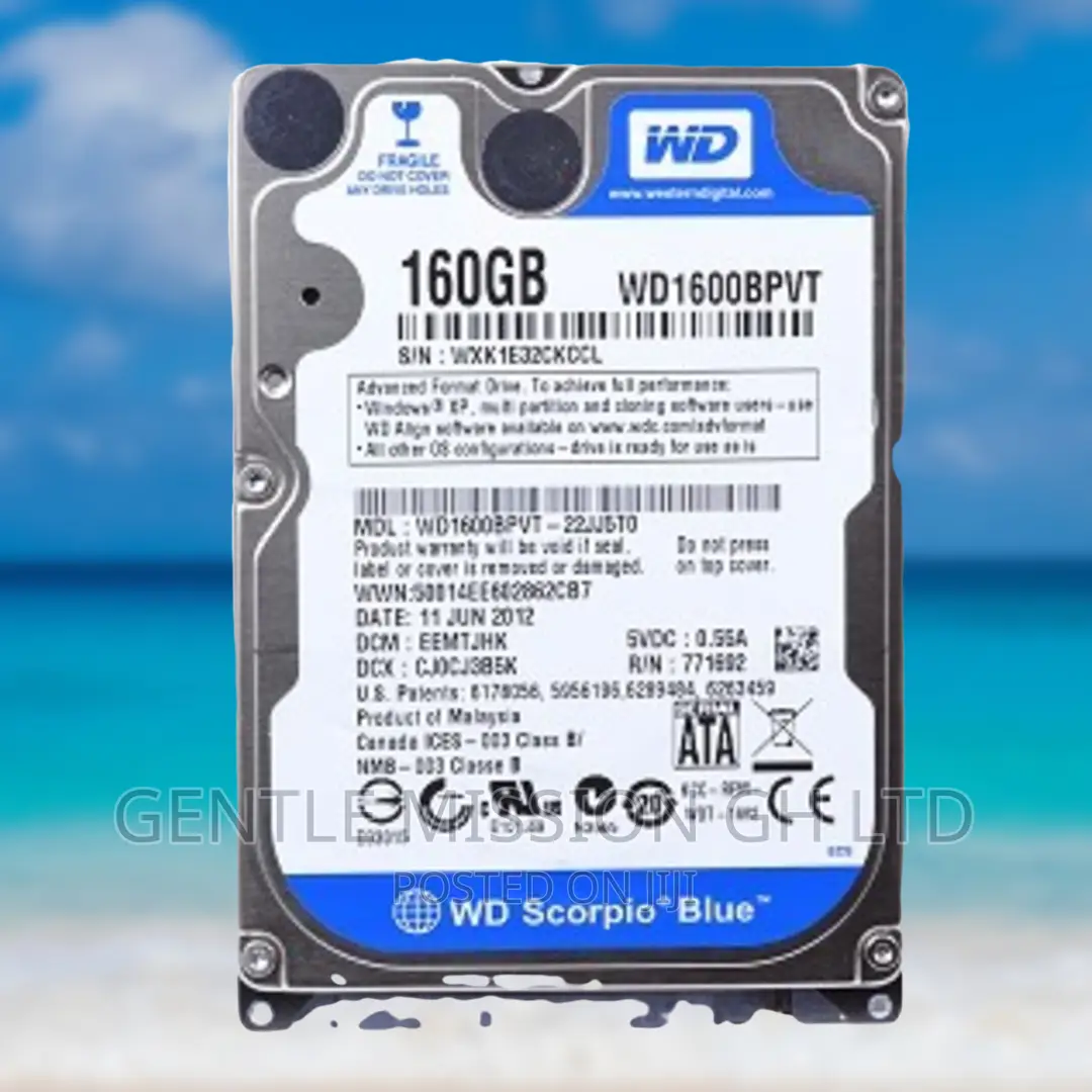 Internal Hard Drive 160gb