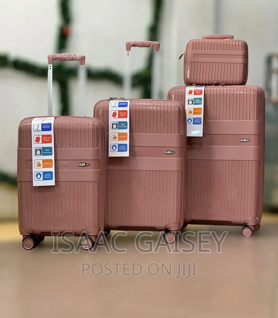 4set Anticrake Luggages/ Travel Bags With