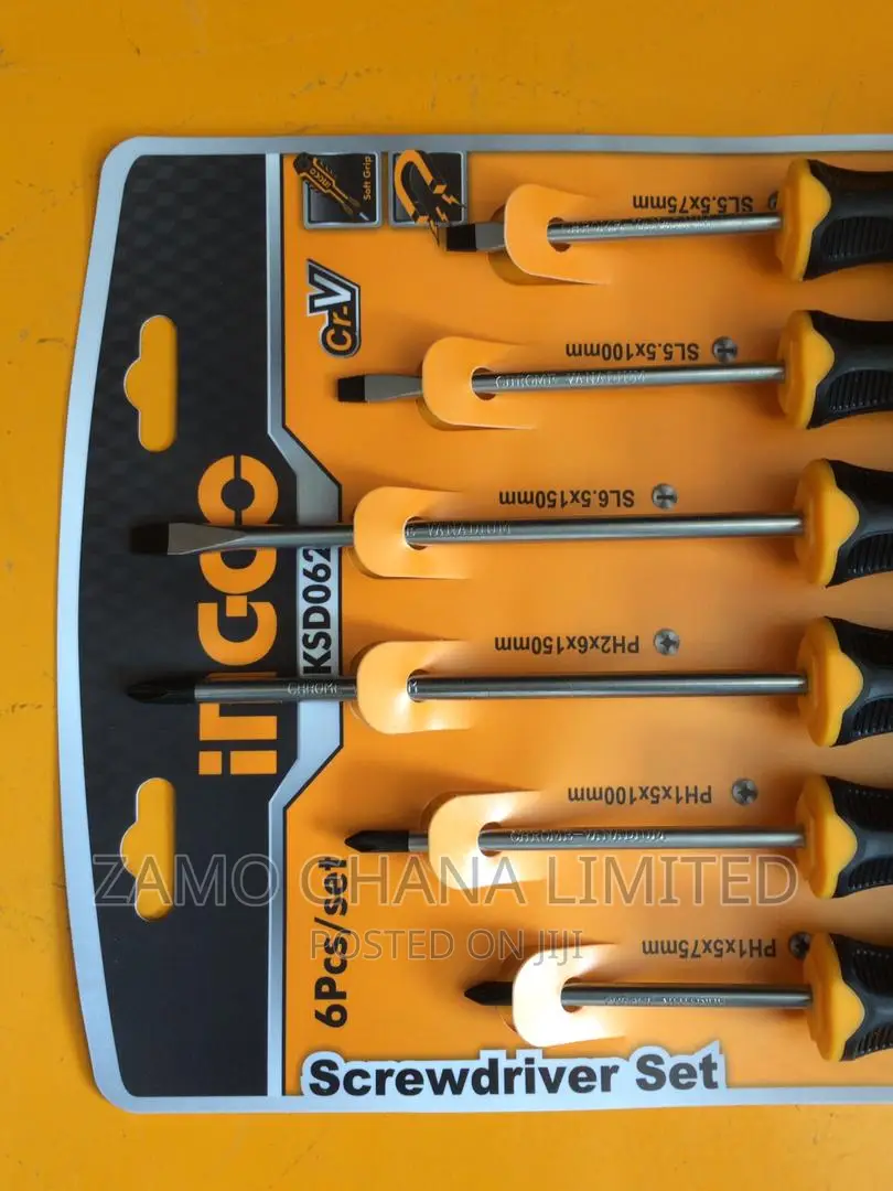 Screwdriver Set (6 Pcs) - Hksd0628