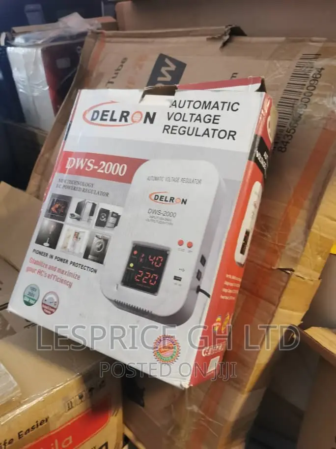 Delron 2000VA Digital Display Stabilizer