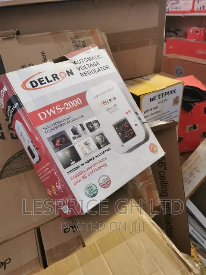 Delron 2000VA Absolutely Powerful Stabilizer