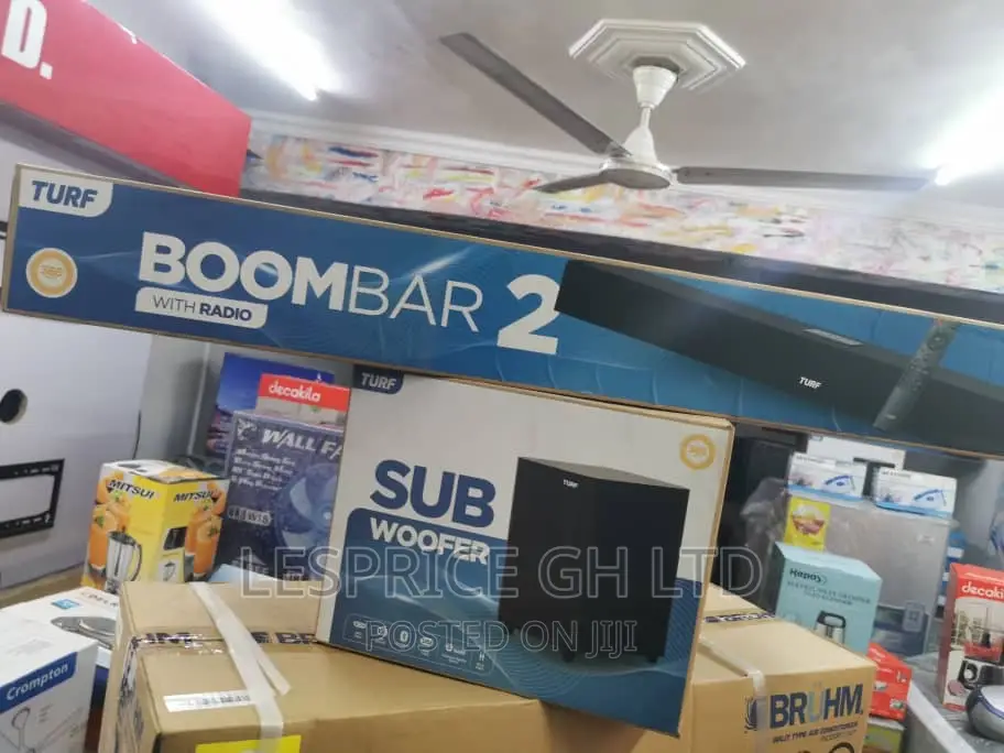 Boom Bar 2 Sound Bar With Inbuilt Radio