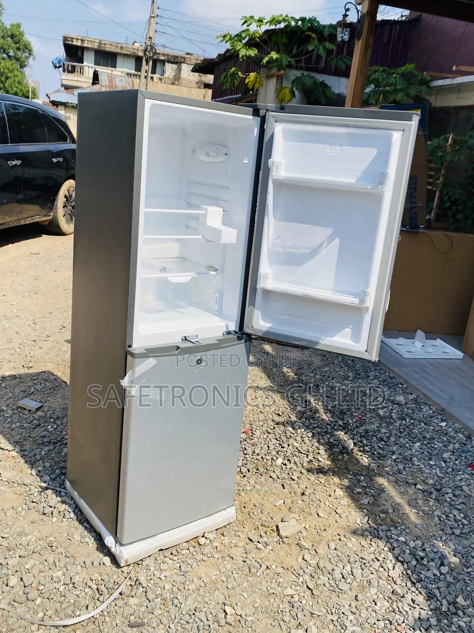 Gray Essential Topfreezer Doubledoor Zara-22tm Fridge