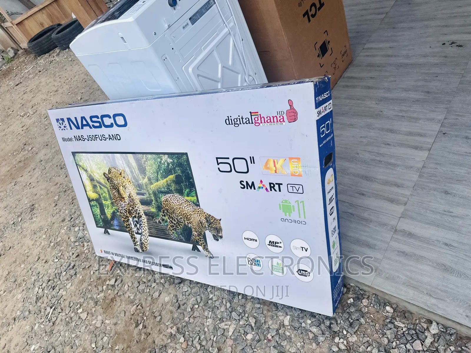 Better Deal on Nasco 50”FHD Satellite Digital