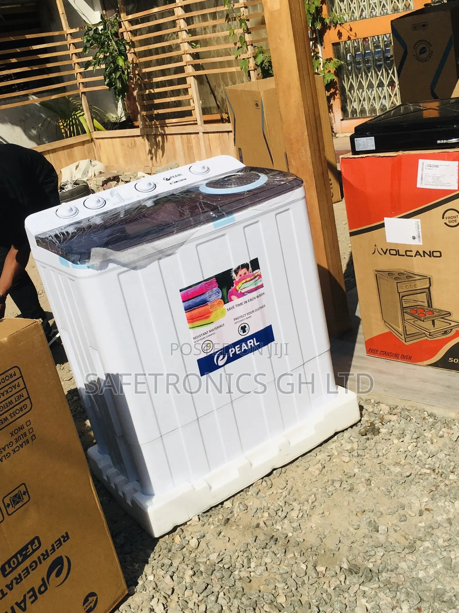 Pearl 7kg Washingmachine Topload Semiautomatic Essential
