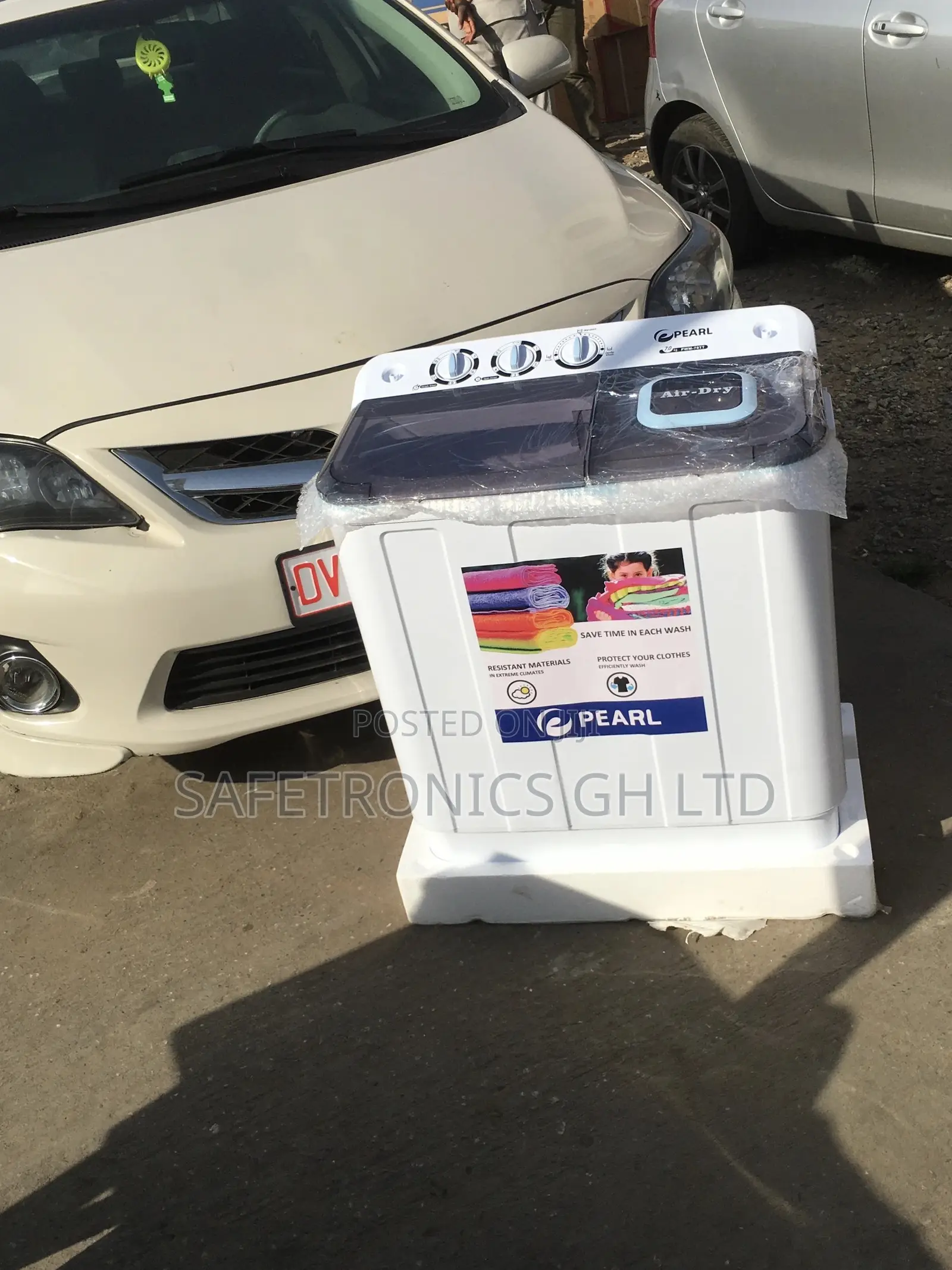 Semiautomatic Reliable Washingmachine Topload Pearl 7kg