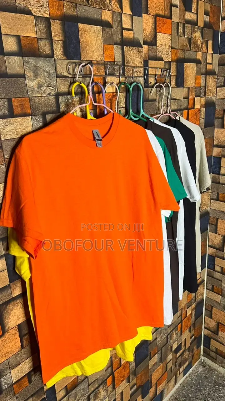 Unisex Plain T-Shirts From USA