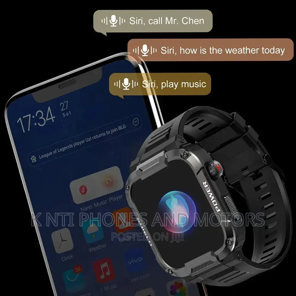 GPS Smartwatch for iPhone and Android