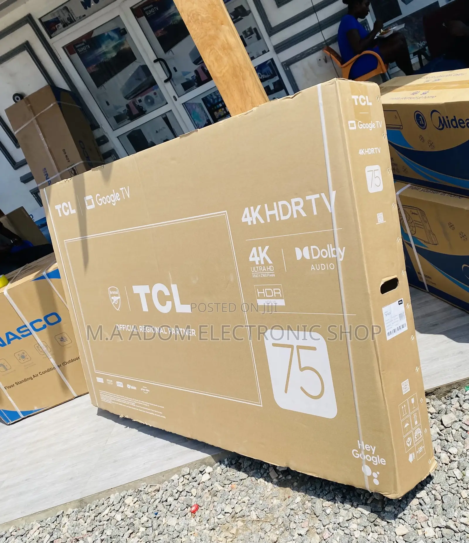 Well Design TCL 75p635 75 Inch HDR Google Smart Tv 