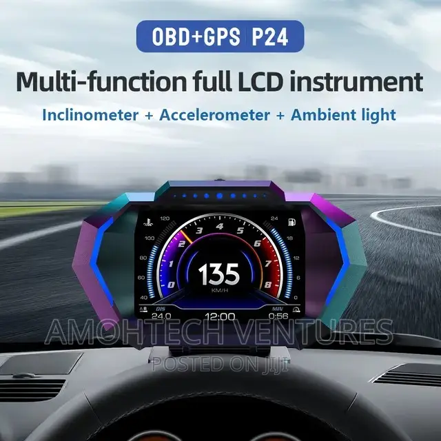 Car Universal Small Dashboard All Cars OBD Easy to Install