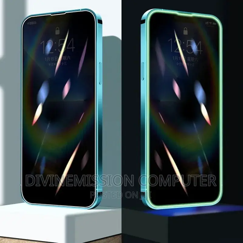 LUMINOUS iPhone Glass Protector, iPhone 6 to Iph.15 Pro Max