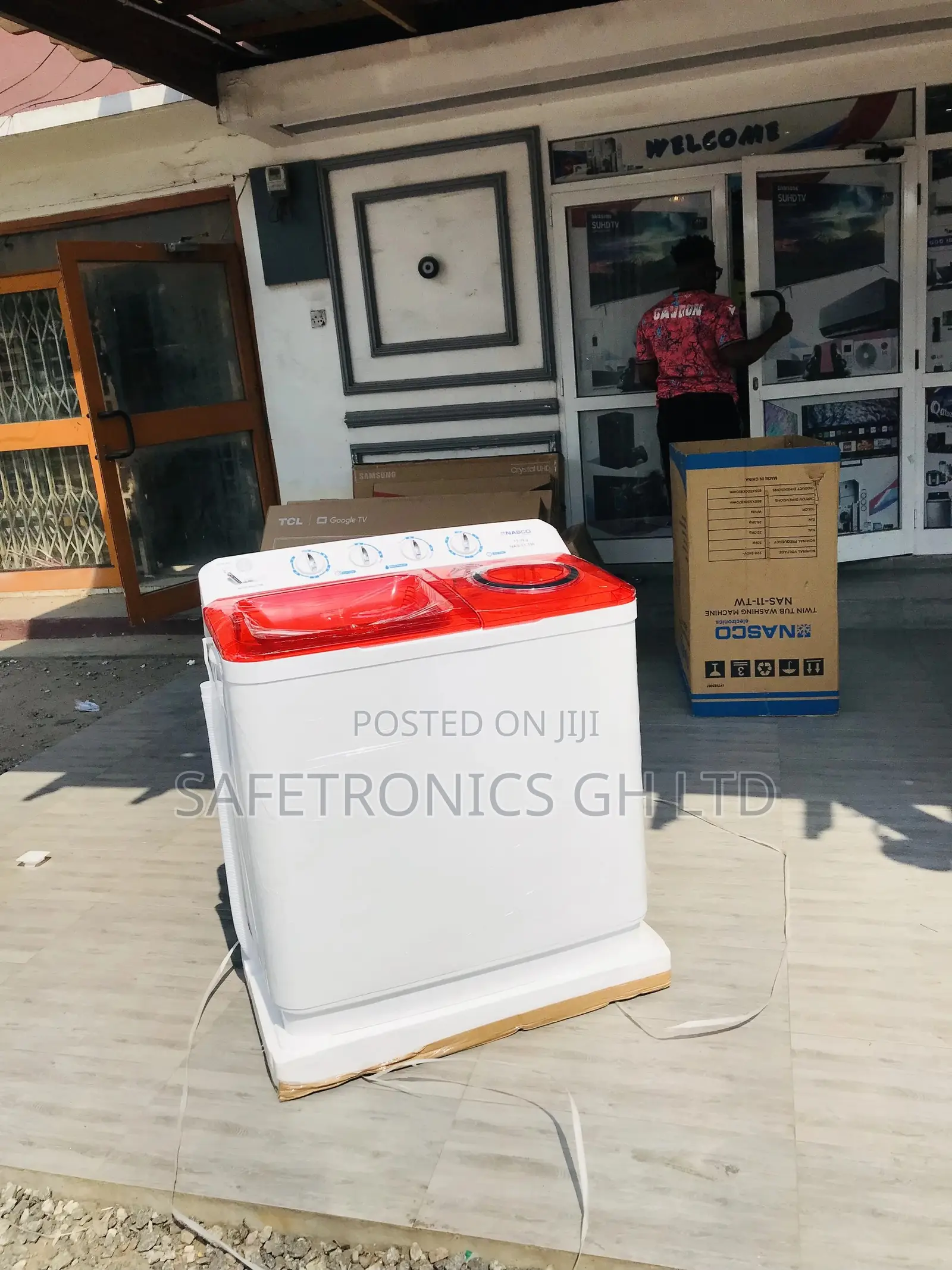 Topload Semiautomatic Nasco 11kg Washingmachine Electric 