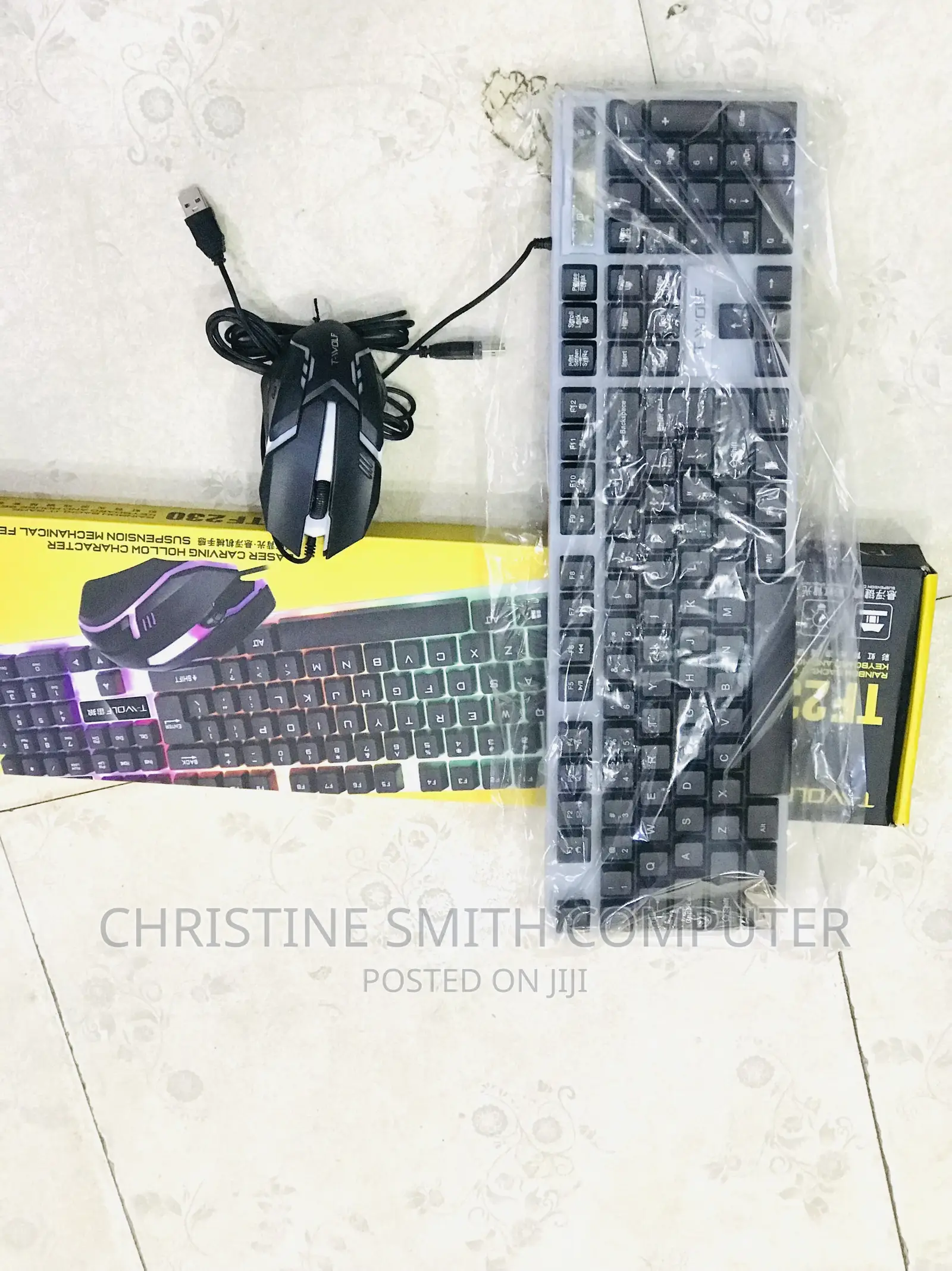 TF230 Backlit Game Keyboard and Mouse
